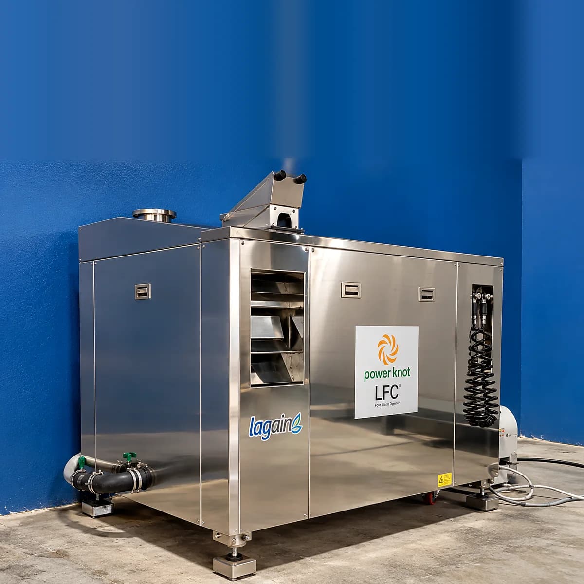 Biodigestor LFC de Lagain en acero inoxidable